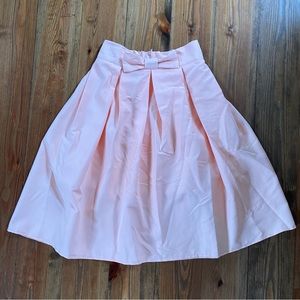 Peach Bow Skirt